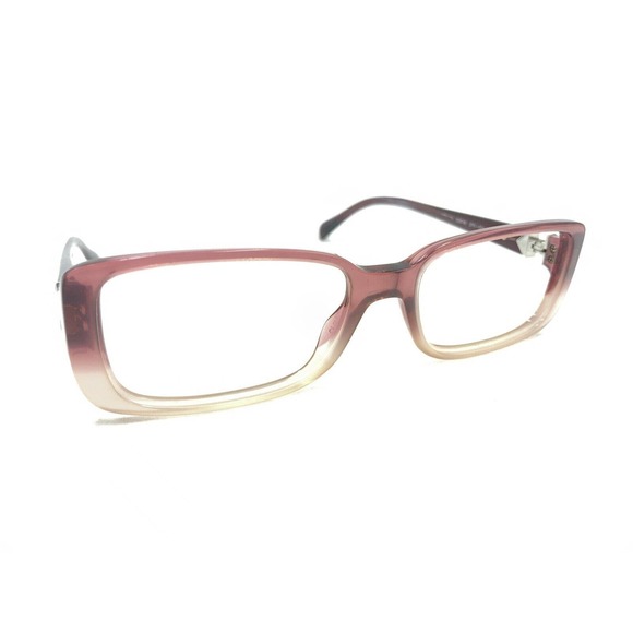 Prada VPR 11N ZYV-1O1 Purple Violet Clear Fade Eyeglasses Frames 52-16 135 Italy - Picture 1 of 12